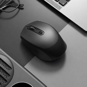 【SG LOCAL | READY STOCK】Rechargeable Wireless Mouse Dual-Mode 2.4G + Bluetooth – USB-C – Silent Click - Compact Design