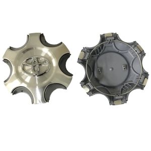 Logo chụp mâm ốp lazang bánh xe ô tô Toyota Fortuner 2017-2021 chất liệu hợp kim nhôm và nhựa ABS