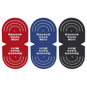 2pcs Record Mitt Antistatic Record Cleaner Gloves Record Cleaner Handler for Fingerprint Proof Maintenance