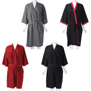 Salon khách hàng áo choàng nhẹ nhanh chóng-khô kiểu kimono tóc Áo choàng cho khách hàng