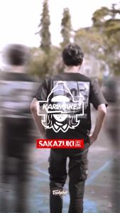 Áo thun trẻ em Krmk Kaos NISSAN SKYLINE R35 LB SILHOUETTE LIBERTY WALK Automotive FQCC