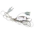 5M 3M Power Extension Cable Plug Extender Wire For LED String Light Christmas Lights UK EU US plug Adapter plug LED Light Flood Light LED decorative fairy light. 