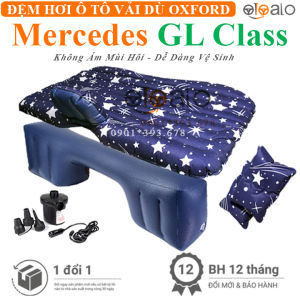 Giường đệm hơi dành cho xe ô tô Mercedes GL Class vải dù Oxford cao cấp - OTOALO