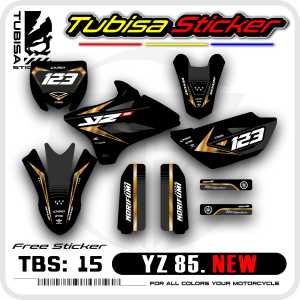 Decal Yamaha YZ 85 New Full Body - Stiker Striping Variasi Yamaha YZ 85 New. TBS.15