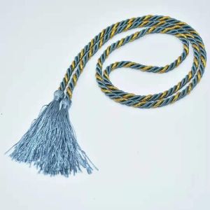 DANLE เชือก Aksesoris Gorden เชือกพู่สุดสร้างสรรค์อุปกรณ์สายรัดเชือกสามด้านสายรัดพู่ผ้าม่านสายรัดพู่เชือกพู่ Aksesoris Gorden