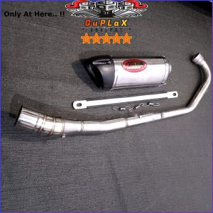 Knalpot AHM Pro racing Motor Jupiter Mx135 Mx King Sonic Gtr150 Satria fu
