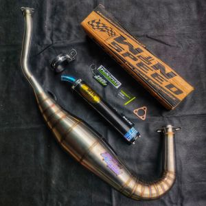 Knalpot Ninja Stanlis Kobra Medium Ninja RR Ninja R Ninja SS Original Winspeed Performace Stanlis Cacing