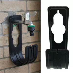 Storage Hose Hanger Garden Yard Watering Hose Reel Hanger Pipe Holder Storage Rack Plastic Wall Mounted Garden Tool
