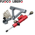2025 Suitable for Kawasaki ZX6R Motorcycle Modification  07-08 Year   Titanium Ruler Direction Damper   Fixed Code Shock Absorber Bracket. 