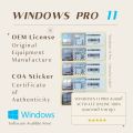Windows 11 Pro (OEM with COA Sticker). 