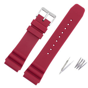 new 22mm Sport Silicone Watchband for Seiko Men Waterproof Diving Rubber Strap for Casio Duro Swordfish MDV106 MDV107 Series high-quality