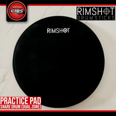 Rimshot Practice Pad Snare Drum (Dual Zone)