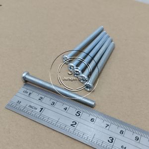 10 BUAH BAUT JP M5X55 PANJANG 55CM 55 CM OBENG PLUS M5 X 55 BAUD 5X55 5 X 55 MM 55MM PAN HEAD PUTIH GALVANIZ GALVANIS GALPANIS PITCH DRAT 0.8