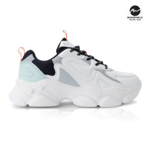 BOARDWALK RUCINSKI LADIES WHITE CHUNKY RUBBER SHOES