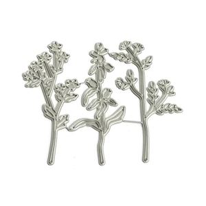 Kirilgu Flower Plant Embossing Die Cut Carbon Steel Cutting Dies for Scrapbooking M1Y4T