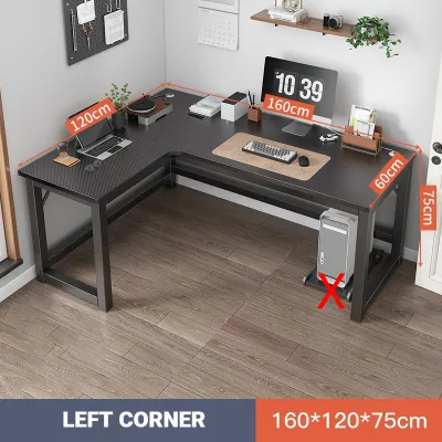 JIAJU L Shape Desk Workstation Study Home Office Table Corner Desk Computer Desktop L-shaped Office Desk Minimalist Home 桌子