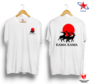GTask - Kawa Kawa Logo | Baju Viral Lucu | Kaos Kata Unik | Tshirt Terlaris