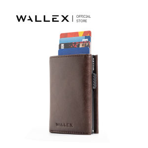 Wallex 3 Pop Up Leather Trifold Magnetic Closure with Coin Pocket and Cards WalletFast Shipping