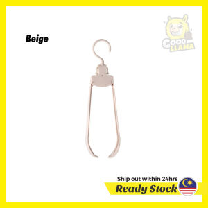 One-Click Foldable Drying Rack Traceless Wide Shoulder Hanger Indoor Portable for Travel Hotel Camping Condo Non-Slip