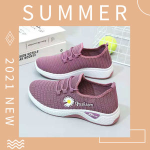 LH.shoess รองเท้าผ้าใบลายดอกเดซี่ แมทซ์ง่ายได้ทุกลุค ใครอยากเป็นสาวหวานต้องจัดนะจ๊ะ