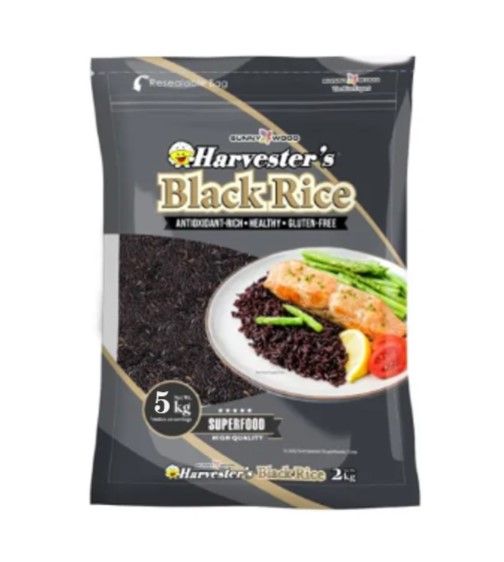 Harvester's Black Unpolished Rice 5KG | Lazada PH