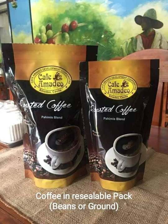 Cafe Amadeo Pahimis Blend Roasted Coffee Blend Ground or Beans Lazada PH