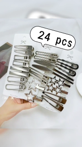 24 cái ngôi sao năm cánh Bộ dây buộc tóc kiểu Hàn Quốc 2000S kẹp tóc tóc thời trang trang trí tạo kiểu tóc trang trí Clip
