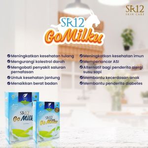 SUSU ETAWA / SUSU GO MILKU SR12 / Susu Kambing Etawa / Susu Untuk Osteoporosis / Susu Untuk Ibu Hamil / Susu Kambing Asli / BPOM / Aman