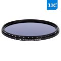 JJC 77mm ND Filter ND2-400 NDV Filter Variable Neutral Density Filter For Canon EF 24-70mm f4L/EF 16-35mm f4L/EF 24-105mm Lens,Nikon AF-S 24-70mm f2.8G/AF-S 16-35mm f4G Lens,Sigma 17-50mm f2.8 Lens,Tokina 11-16mm f2.8 Lens&More Lenes With 77mm Thread. 