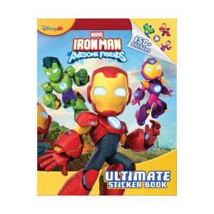 Marvel Iron Man & Awesome Friends Ultimate Sticker Activity Book With Fun Colouring Pages For Kids