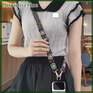AttractiveFine Sáng Tạo Điện Thoại Dây Buộc Chống-Mất Dài Crossbody Cổ Dây Đeo Có Thể Điều Chỉnh Máy Ảnh Treo Dây Đối Với iPhone Huawei Xiaomi Samsung