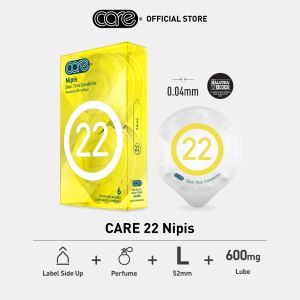 in stock Care 22 Nipis Condom (6s)