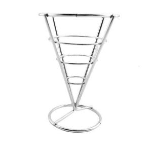 Nón Giỏ cho khoai tây chiên Giỏ dây kim loại khoai tây chiên đứng cho ngoài trời cho nhà ở sự kiện chiên gà Giá trưng bày