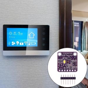 Low Power TCS34725 LED Color Sensors Board with I2C Interfaces Perfect for Projects and Portable Devices 3.3/5V