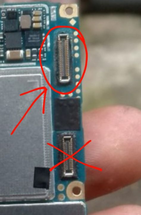 Konektor Mainboard Oppo F1s 40 pin di mesin Fpc Mainboard