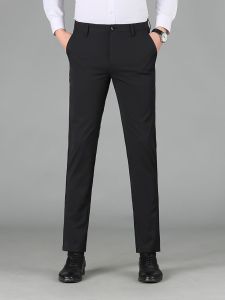 Celana Kantor Bahan Formal Pria Slimfit Panjang Hitam Kualitas Premium Quality
