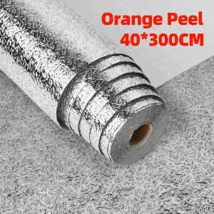 Kitchen Oil-Proof Sticker Fireproof and Heat-Resistant Aluminum Foil Wallpaper/Aluminum Foil Waterproof Adhesive Wall St