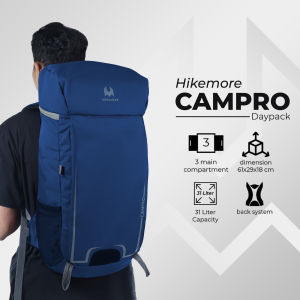 Tas Ransel Backpack Laptop Hikemore Campro Terbaru