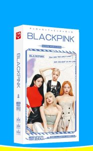 30 Postcard bưu thiếp Blackpink  Bornpink hồng có 30 lomo 1660 hình dán sticker ROSE LISA JENNIE JIJOO