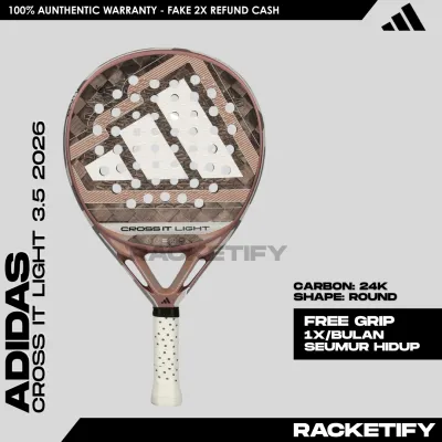 ADIDAS CROSS IT LIGHT 3.5 2026 Original / Raket Padel Adidas CROSS IT LIGHT 2026