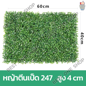 A132 หญ้าเทียม หญ้าตีนเป็ด ต้นตีนเป็ด แต่งบ้าน แต่งรั้ว แต่งผนัง แผ่นตีนเป็ดหญ้าเทียม สวนแนวตั้ง สำเร็จรูป ประดับผนังบ้าน