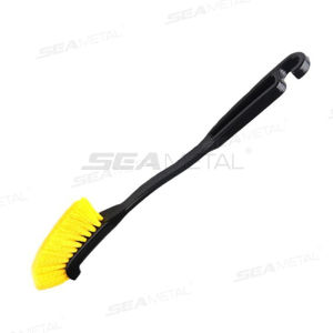 SEAMETAL Long Handle Car Wheel Brush Tire Rim Wheel Hub Cleaning Brush Detailing Cleaning Auto Washing Tool Accessories