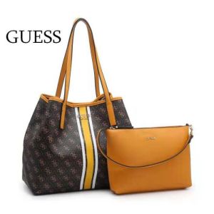Tas Guess 2in1 List Totebag vikky Gratis Purse