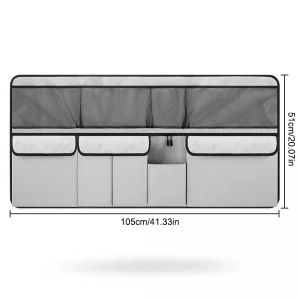 SEAMETAL Car Trunk Storage Bag Oxford Cloth Car Seat Back Hanging Storage Bag Car Trunk Organizer Tidy Box