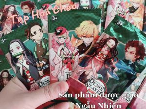 Thẻ nhân phẩm Anime Kimetsu No Yaiba - Demon Slayer - Thanh gươm diệt quỷ ngẫu nhiên siêu rẻ