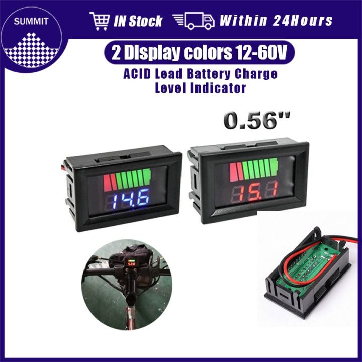 【Autoparts】 1260V Lithium Battery Level Indicator Capacity Tester
