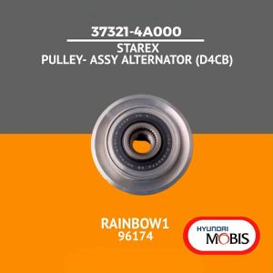 PULLEY- ASSY ALTERNATOR (D4CB) for HYUNDAI STAREX [MOBIS ORIGINAL] Part #37321-4A000373214A000