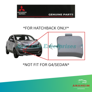 Mitsubishi Mirage Hatchback 2016 - 2024 Tow Hook Cover Medium Gray - 6400G531HC