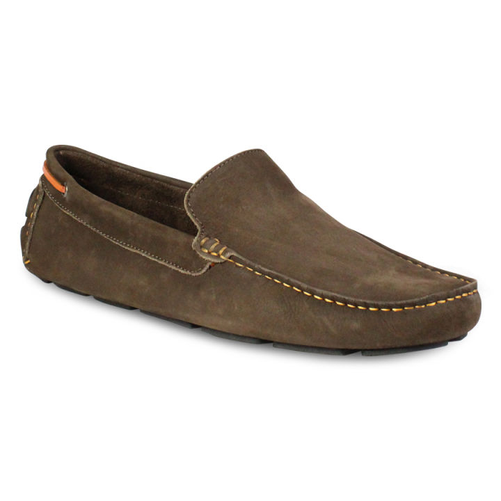 G&G Mazutti Driving Moccasin Shoes Casual Brown Driving Shoes - Main Image