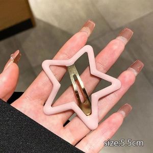 2pcs INS Style Star Hairpins for Women Girls Cute Hair Clip Barrette Fashion Hair Accessories
